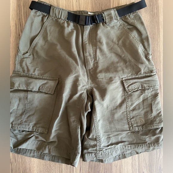The North Face Other - The North Face Men's Olive Green Hiking Cargo Shorts Size Small